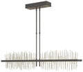 Gossamer 51.9" Natural Iron & Sterling Short LED Pendant