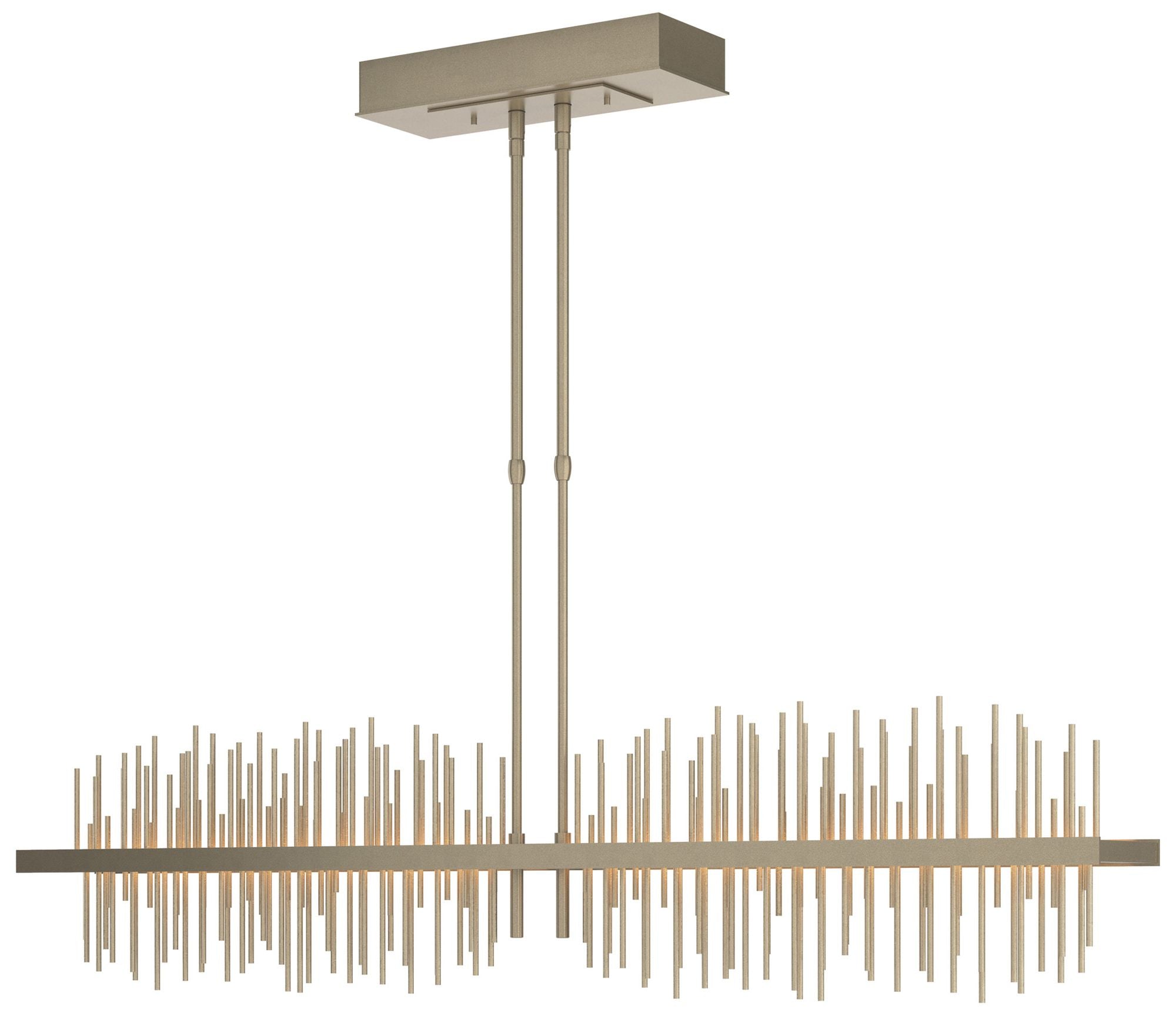 Gossamer 51.9" Soft Gold & Soft Gold Long LED Pendant