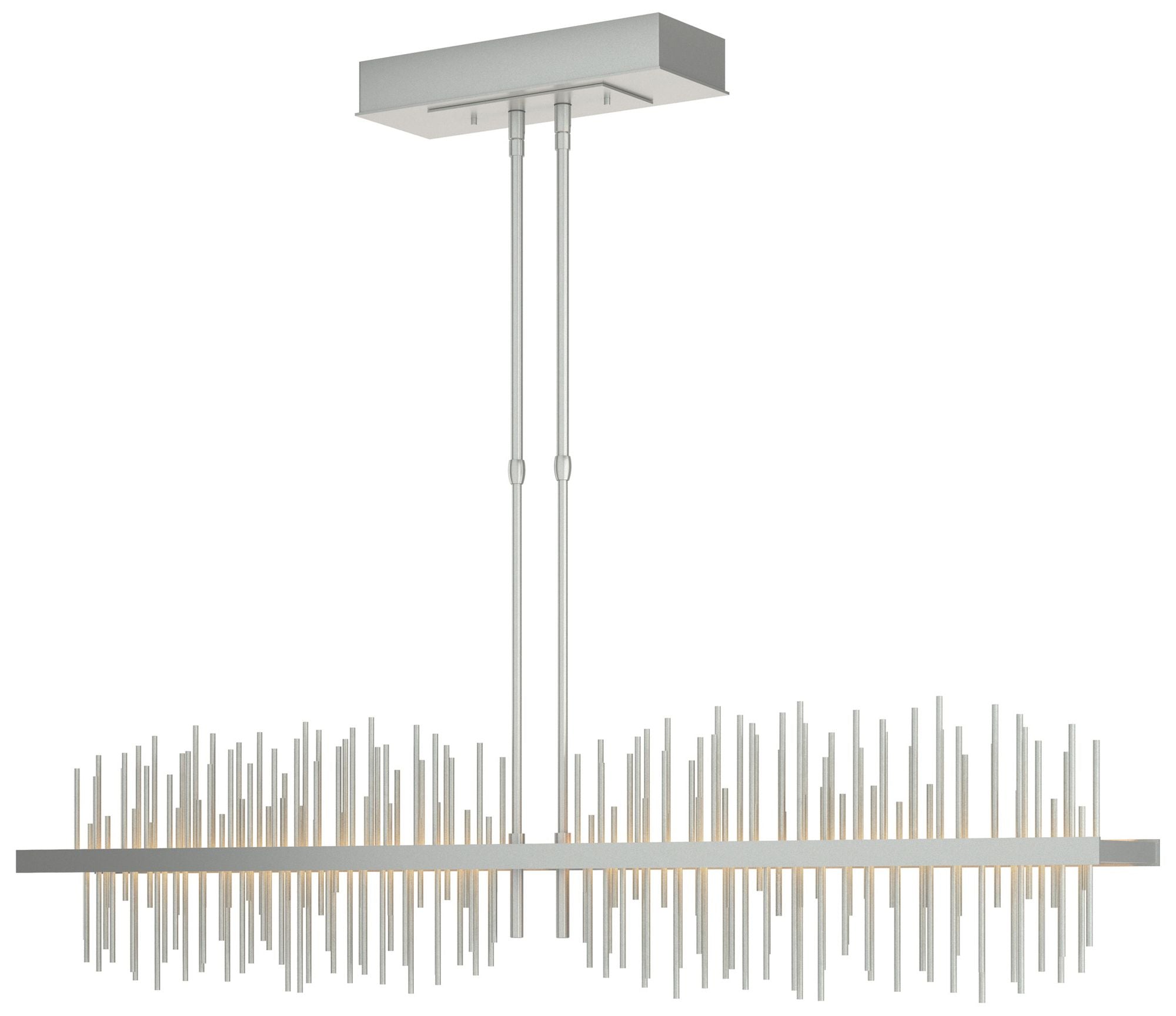 Gossamer 51.9" Vintage Platinum & Vintage Platinum Short LED Penda
