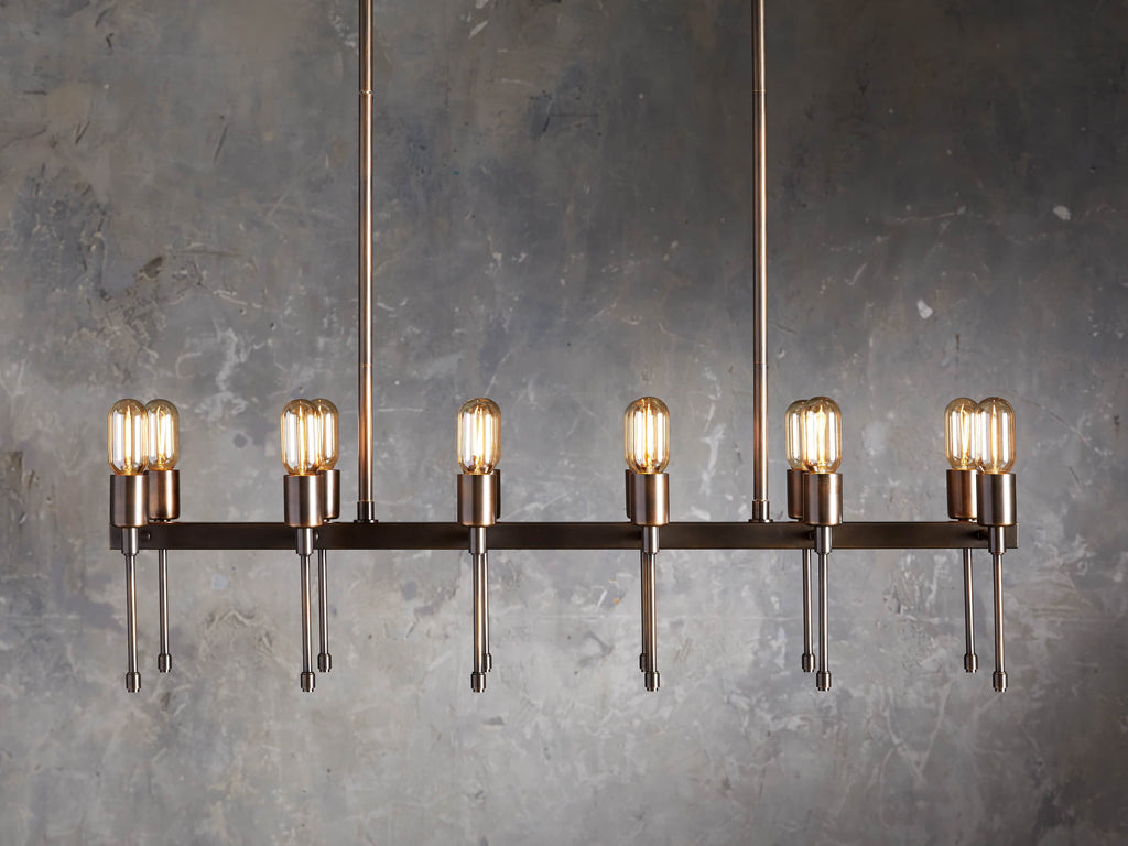 Halbrook Industrial Linear Chandelier