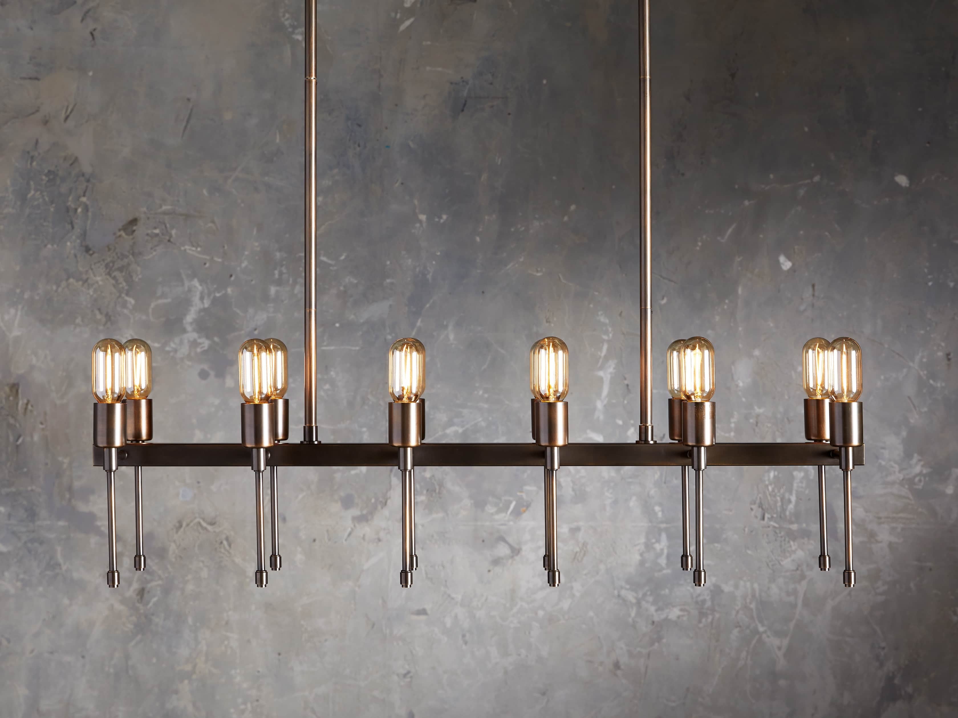 Halbrook Industrial Linear Chandelier