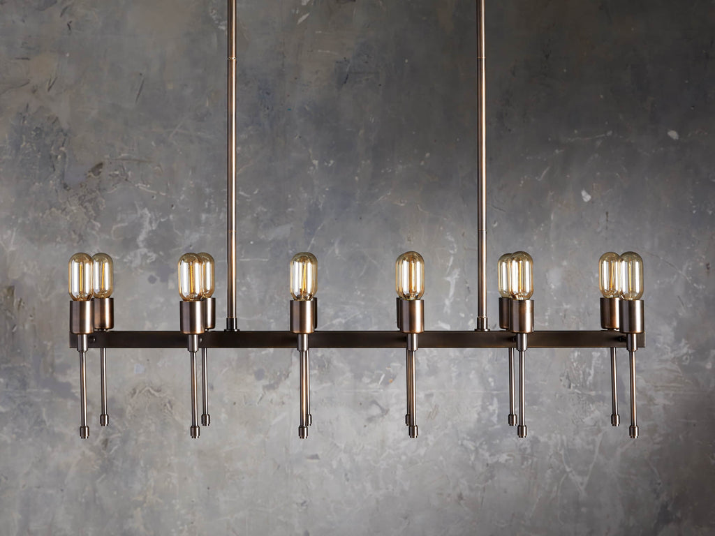 Halbrook Industrial Linear Chandelier