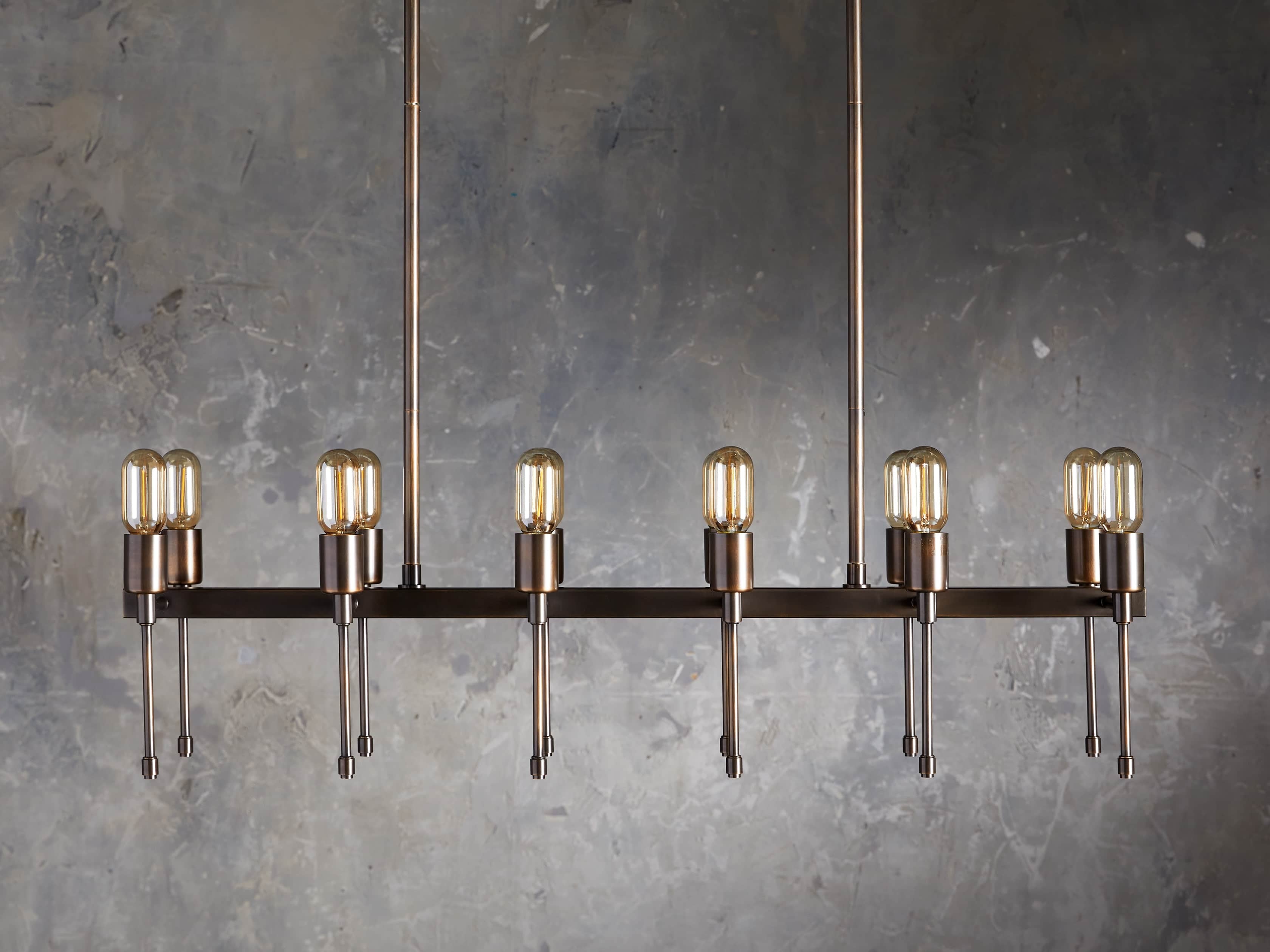 Halbrook Industrial Linear Chandelier
