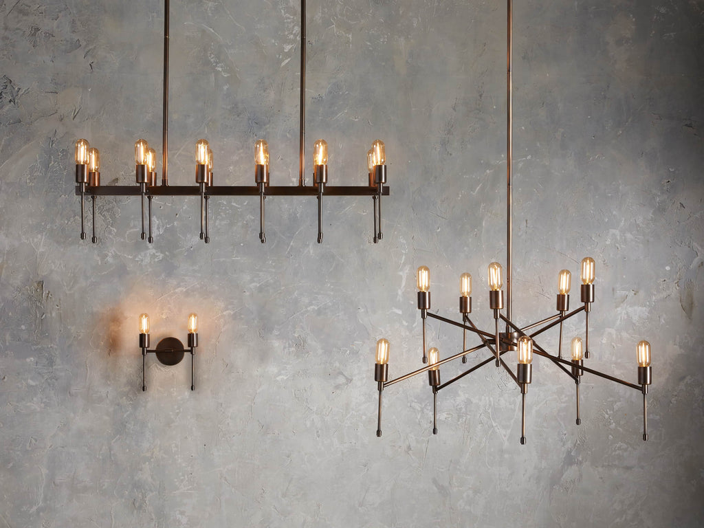 Halbrook Industrial Linear Chandelier
