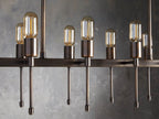 Halbrook Industrial Linear Chandelier