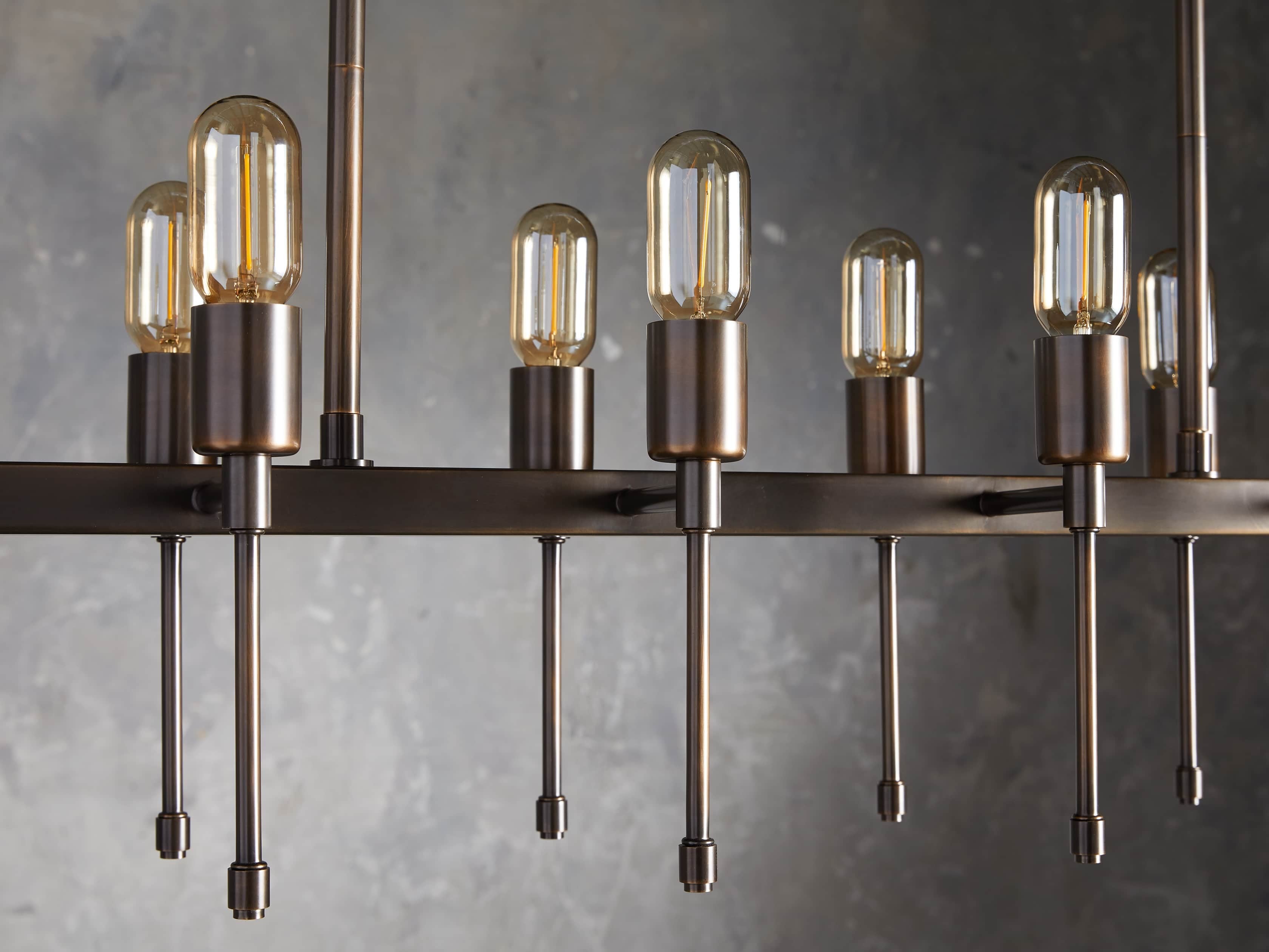 Halbrook Industrial Linear Chandelier