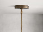 Harlow Crossframe Shaded Chandelier