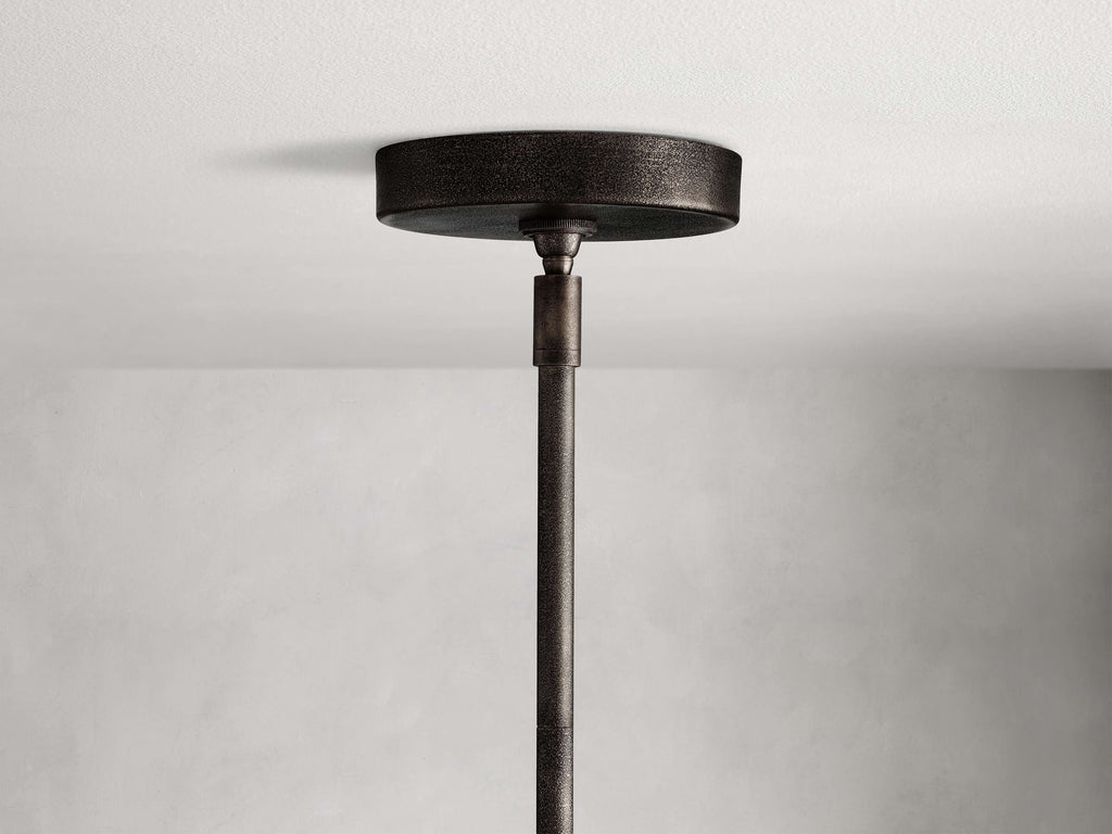 Harlow Crossframe Shaded Chandelier