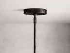 Harlow Crossframe Shaded Chandelier