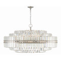Hayes 40.5'' Polished Nickel Chandelier Silver 40.5"W x 21"H x 40.5"D