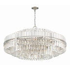 Hayes 40.5'' Polished Nickel Chandelier Silver 40.5"W x 21"H x 40.5"D