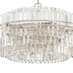 Hayes 40.5'' Polished Nickel Chandelier Silver 40.5"W x 21"H x 40.5"D