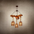 Hearthwood Rustic Farm Chandelier