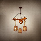 Hearthwood Rustic Farm Chandelier
