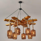 Hearthwood Rustic Farm Chandelier