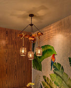 Hearthwood Rustic Farm Chandelier