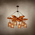 Hearthwood Rustic Farm Chandelier