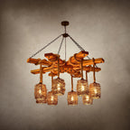 Hearthwood Rustic Farm Chandelier