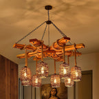 Hearthwood Rustic Farm Chandelier