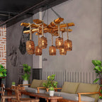 Hearthwood Rustic Farm Chandelier