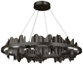 Hildene 38"W Circular Oil Rubbed Bronze Standard LED Pendant