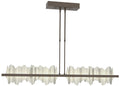Hildene 51.9" Bronze & Sterling Short LED Pendant