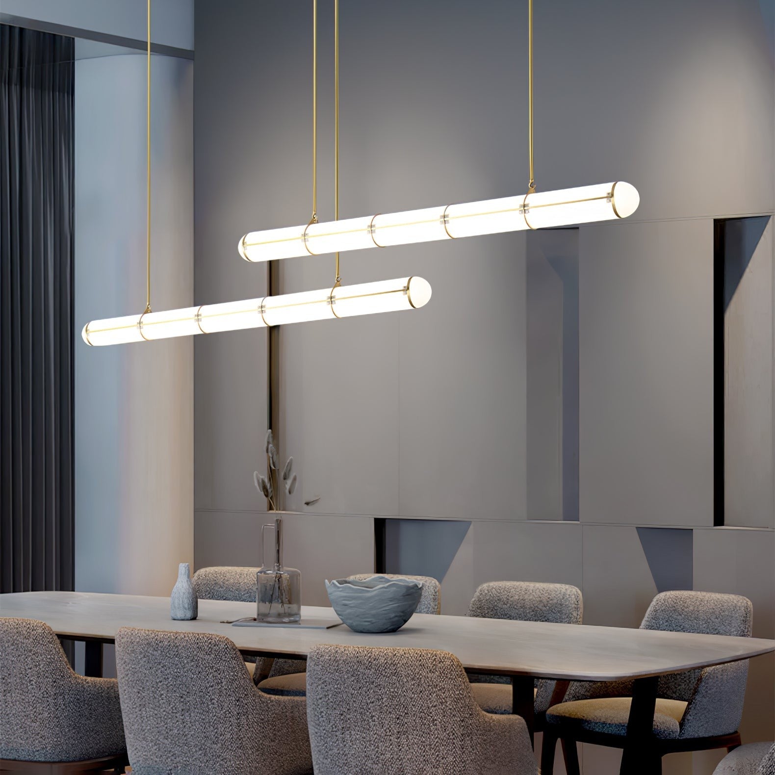 Infinara Linear Rod Pendant
