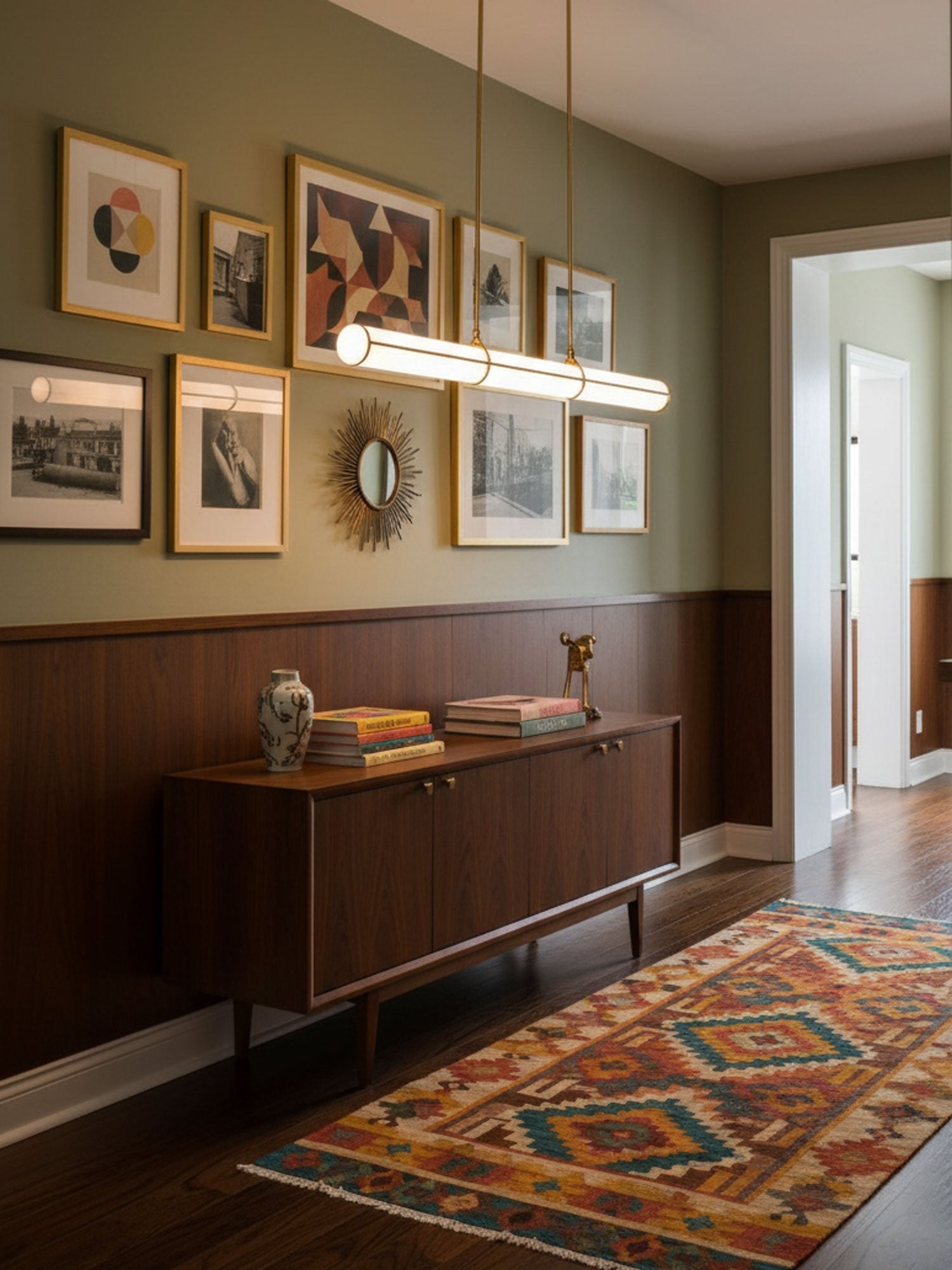 Infinara Linear Rod Pendant