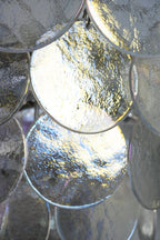 Iridesca Murano Glass Disc Chandelier