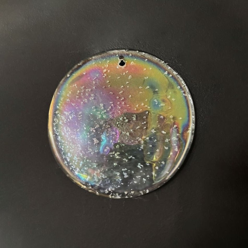 Iridesca Murano Glass Disc Chandelier