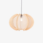 Java Wood & Rope Pendant Light