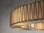 Jeunet Glass Globe Round Chandelier