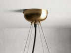 Jeunet Glass Globe Round Chandelier