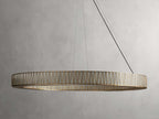 Jeunet Glass Globe Round Chandelier