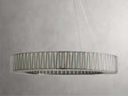 Jeunet Glass Globe Round Chandelier