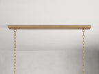 Leymont Art Deco Crystal Rectangular Chandelier