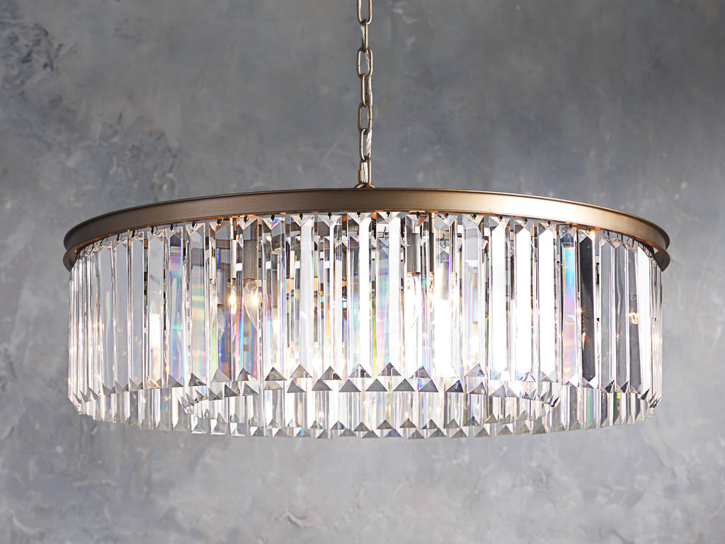Leymont Crystal Round Chandelier