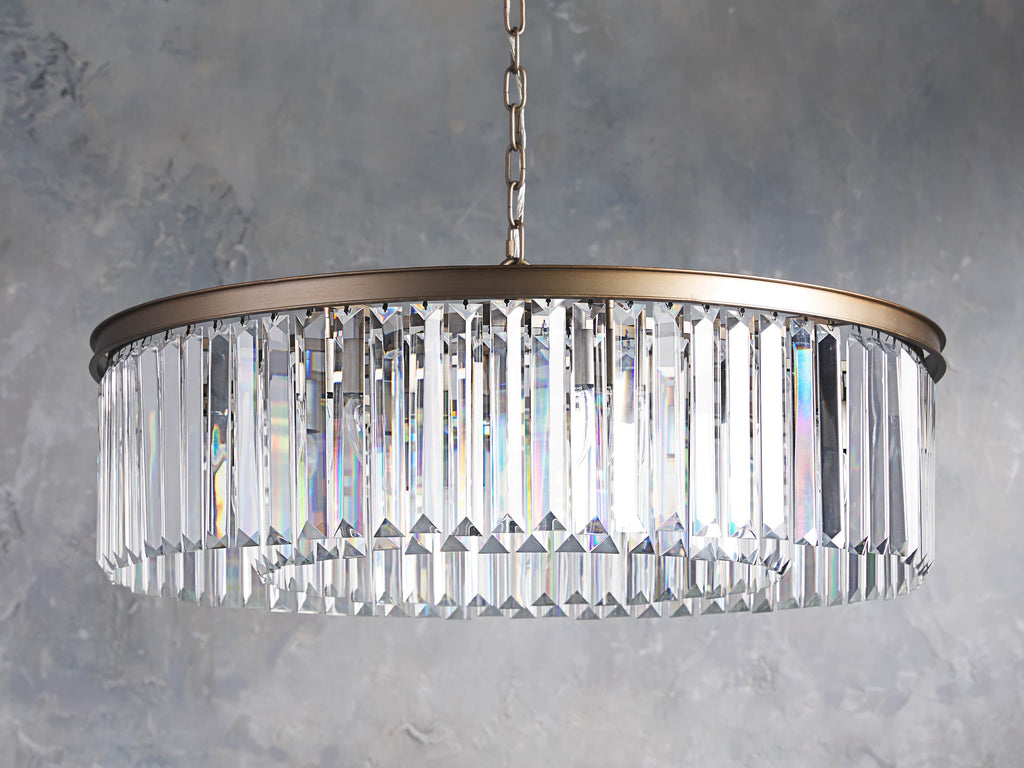 Leymont Crystal Round Chandelier