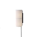 LinenGlow Cylinder Wall Lamp
