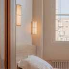 LinenGlow Cylinder Wall Lamp