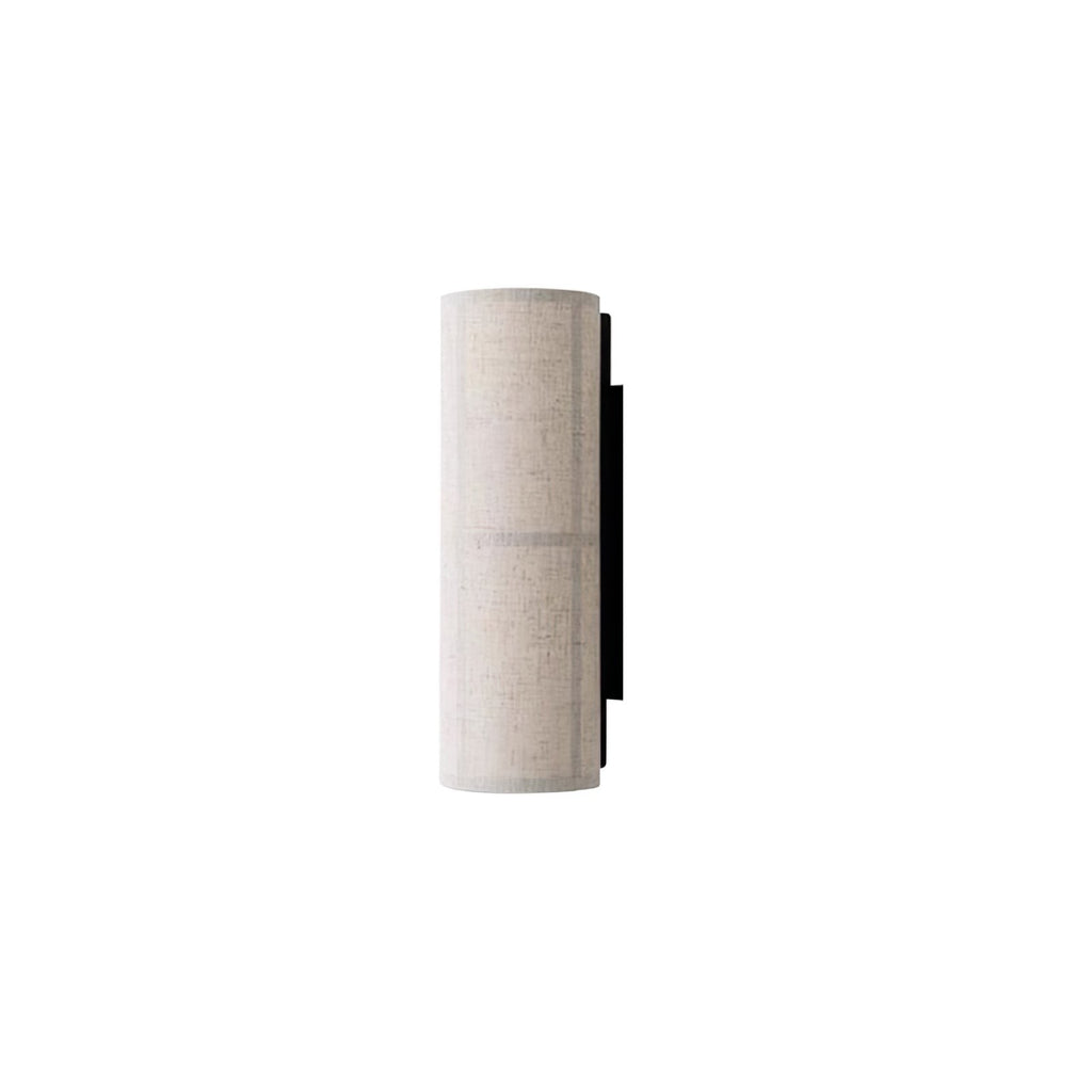 LinenGlow Cylinder Wall Lamp