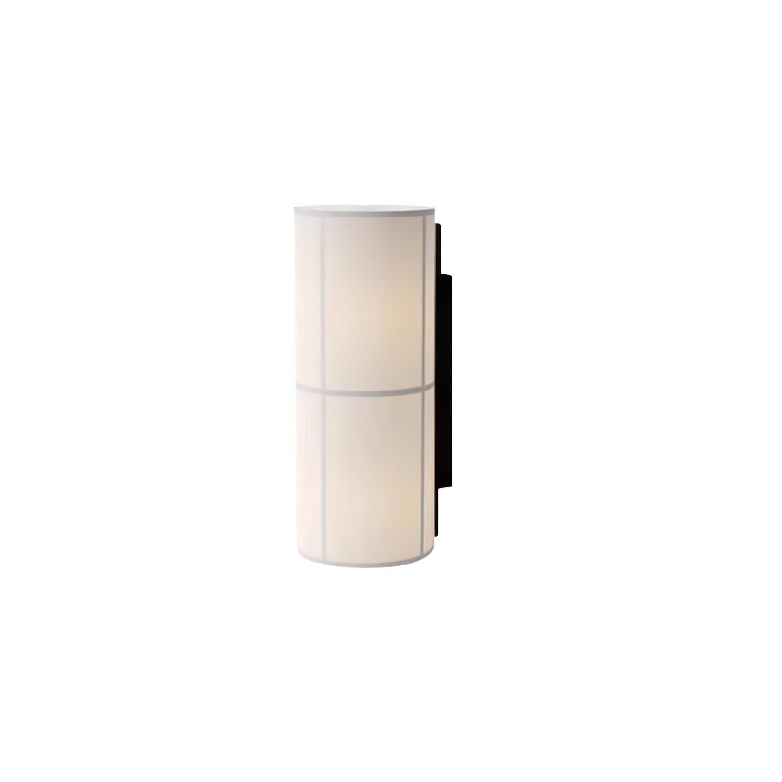 LinenGlow Cylinder Wall Lamp