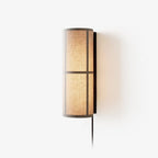 LinenGlow Cylinder Wall Lamp