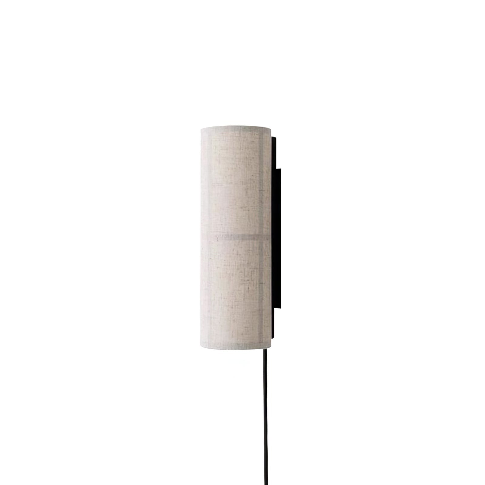 LinenGlow Cylinder Wall Lamp