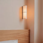 LinenGlow Cylinder Wall Lamp