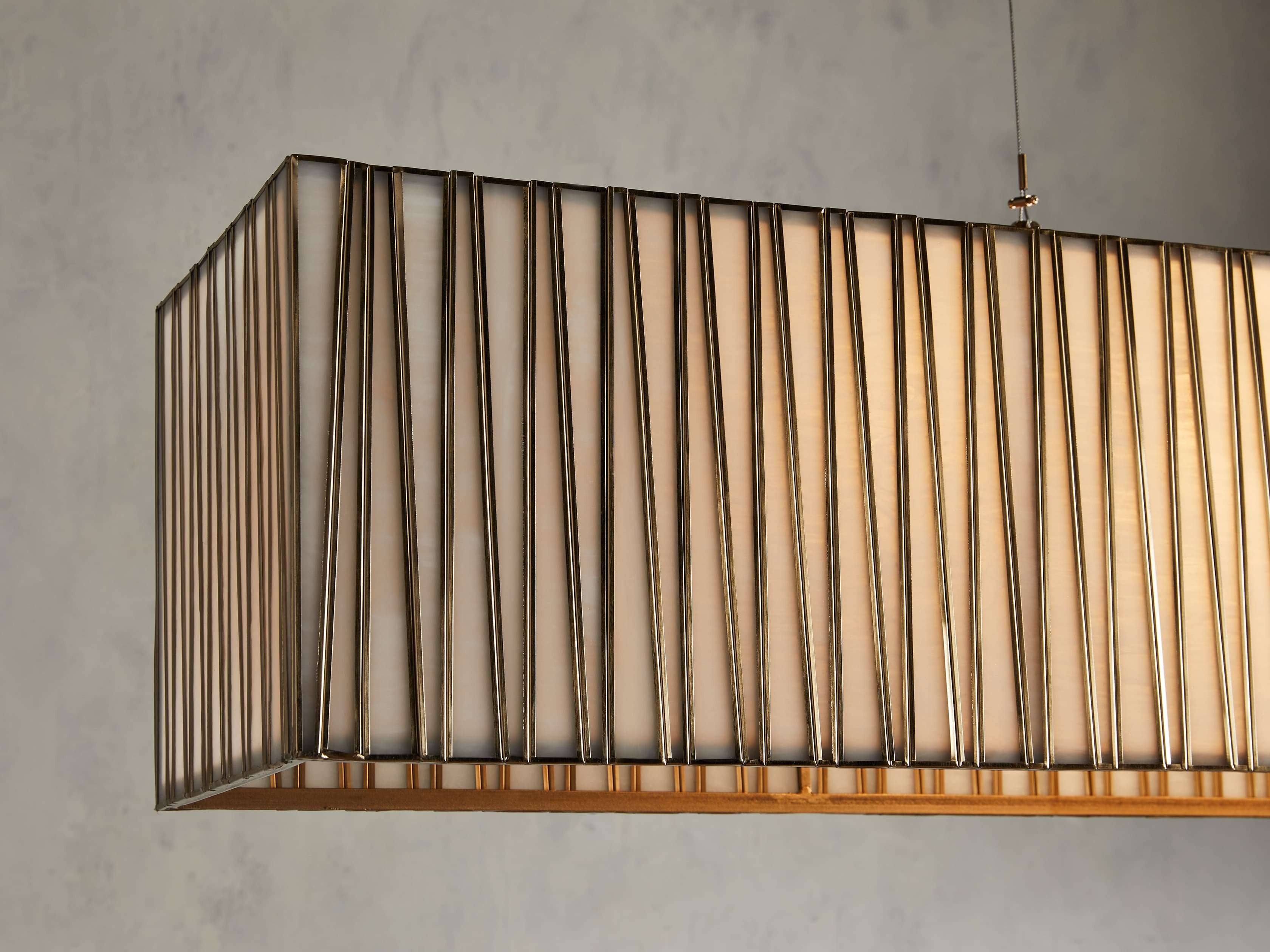 Lucera Glass Linear Chandelier
