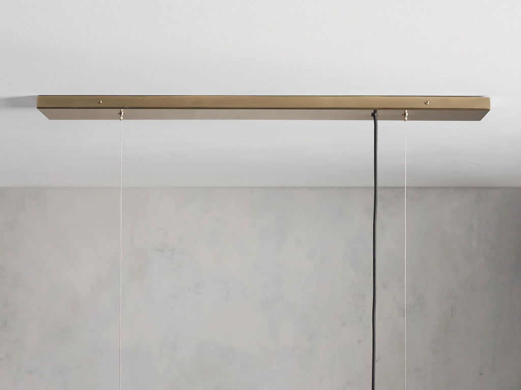 Lucera Glass Linear Chandelier