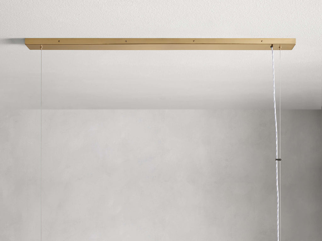 Lucera Glass Linear Chandelier