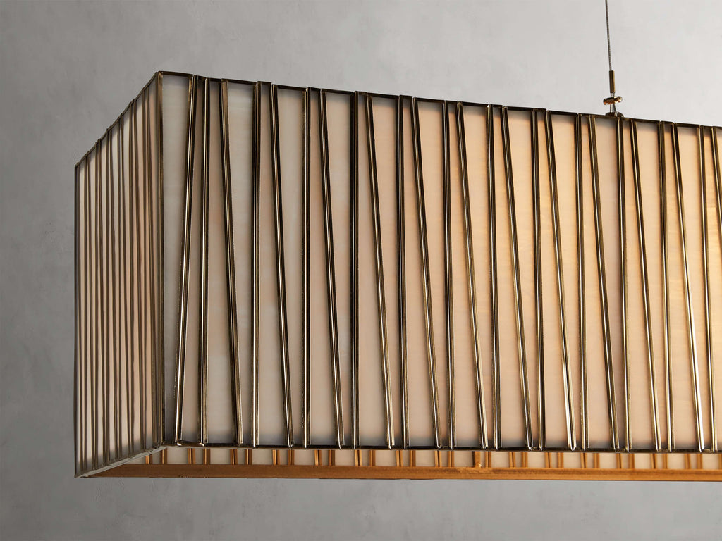 Lucera Glass Linear Chandelier