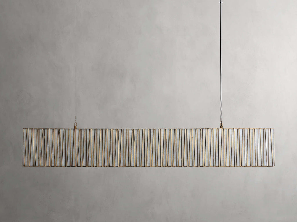 Lucera Glass Linear Chandelier